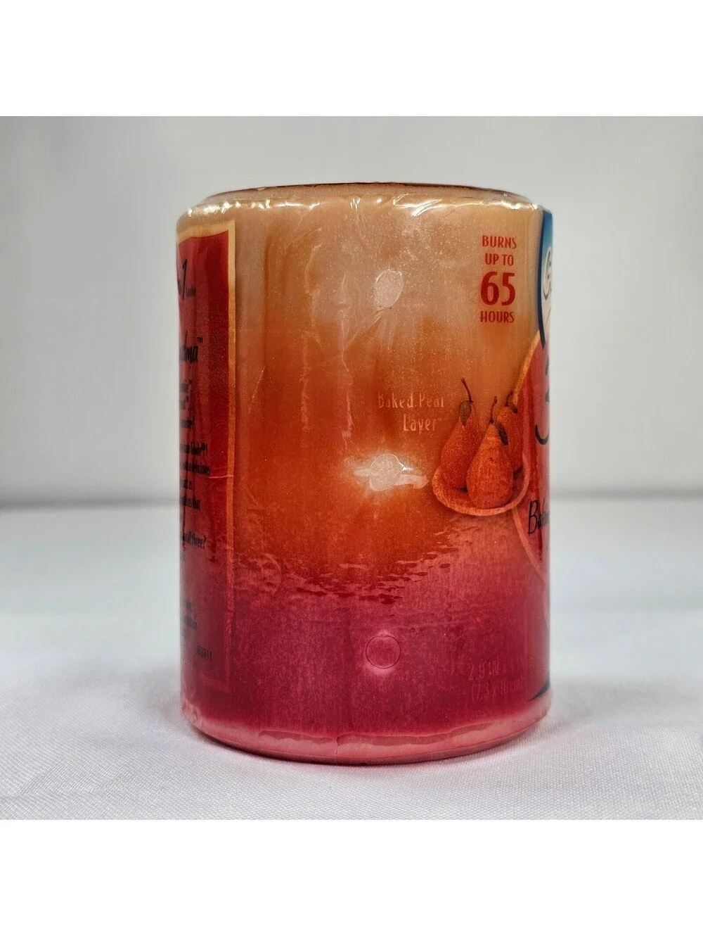 Glade 3 in 1 Candle Baking Grandma Vanilla Cookie Pear Cinnamon 4in Discontinued